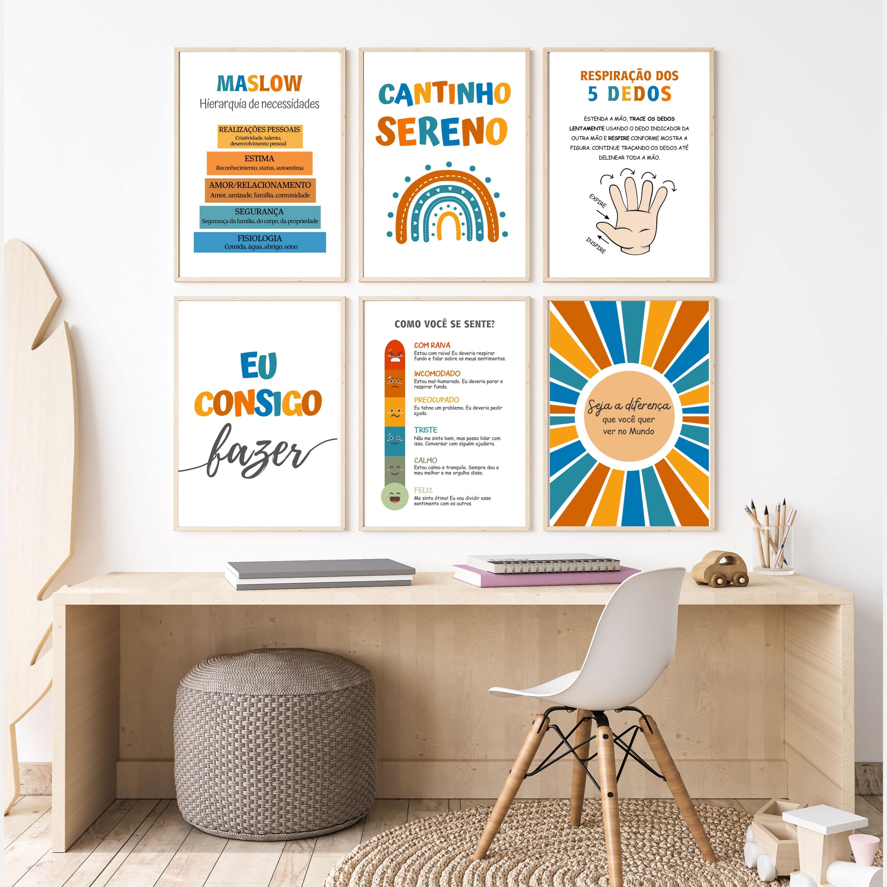 Breathing techniques poster